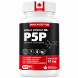 P5P Vitamin B6 50mg 120 Veggie Capsules