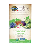 Organics Vitamin B-Complex Once Daily 30 Vegan Tablets