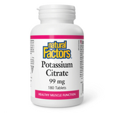 Potassium Citrate 99 mg 180 Tablets