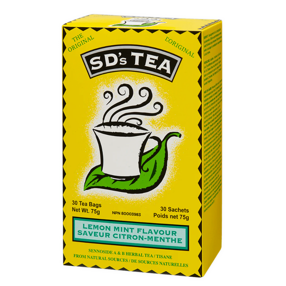 SD's Tea Lemon Mint Flavour 30 Tea Bags