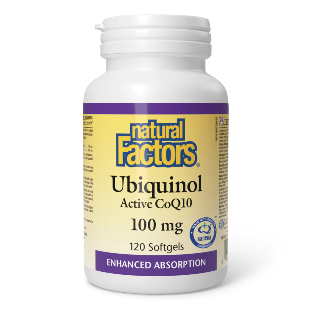 Ubiquinol Active CoQ10 100 mg, 120 Softgels