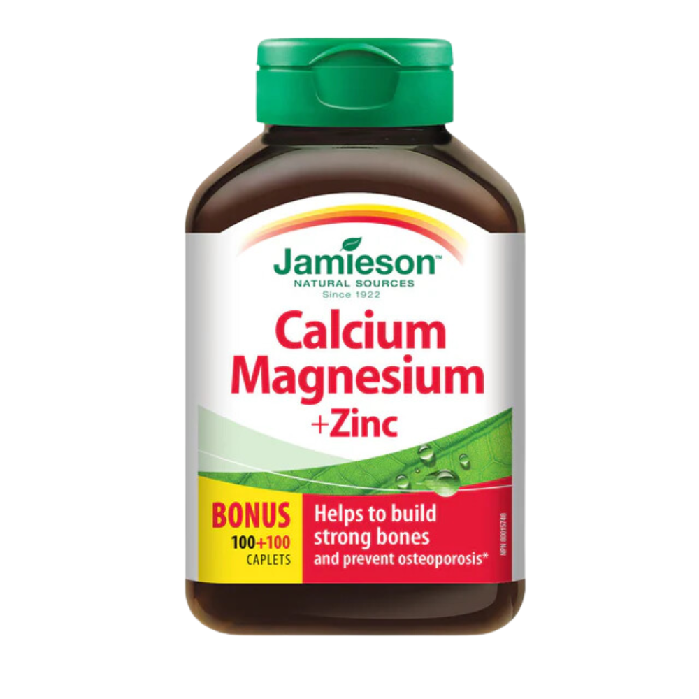 Calcium Magnesium + Zinc 100+100 Caplets