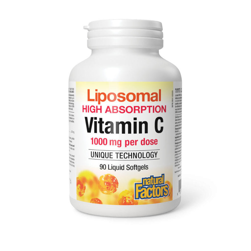 Liposomal Vitamin C 1000 mg 90 Liquid Softgels