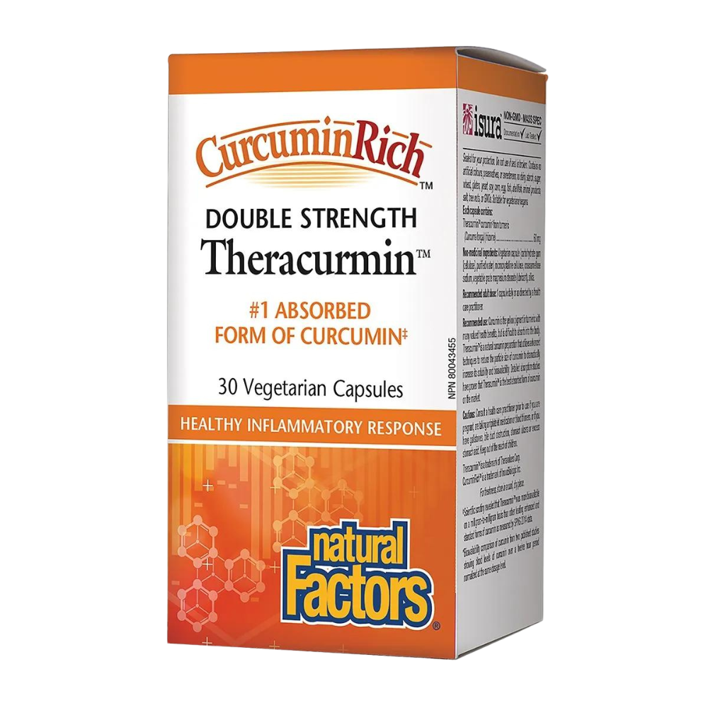 CurcuminRich Theracurmin Double Strength, 30 Veggie Caps