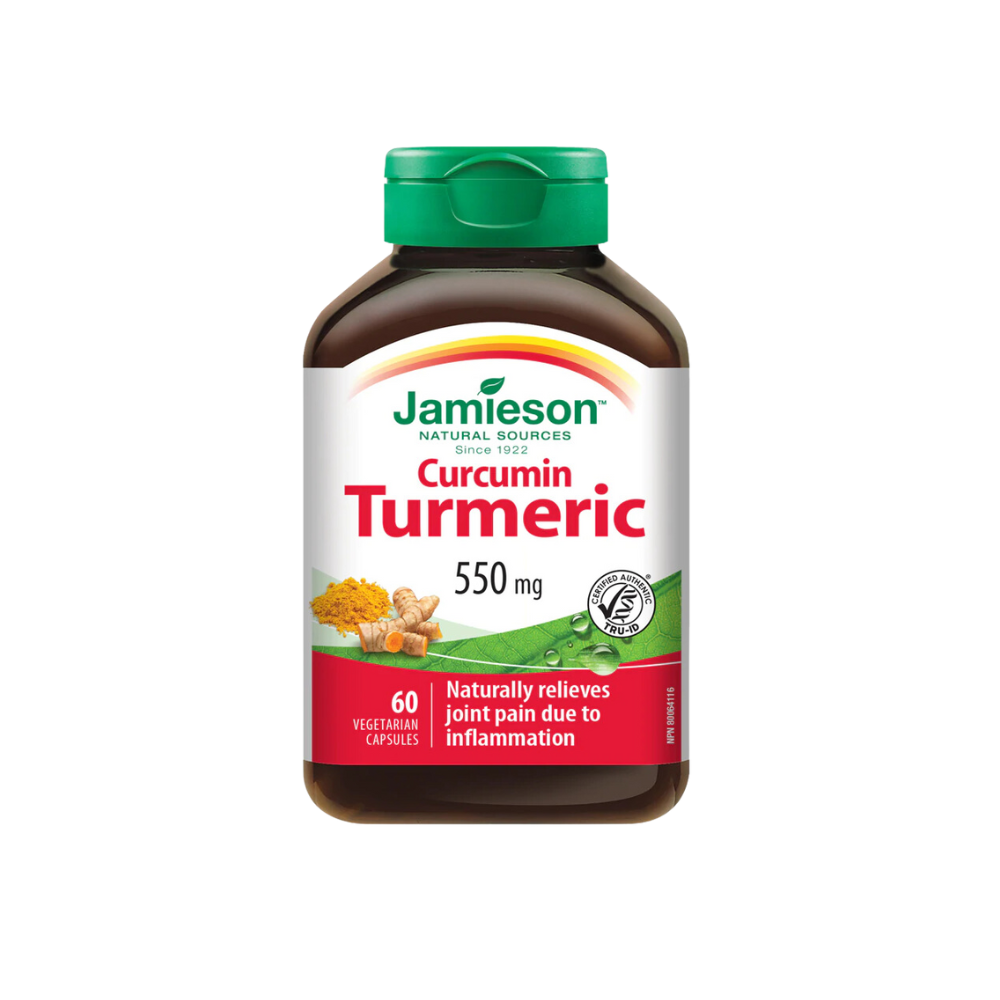 Curcumin Turmeric 550 mg 60 Veggie Caps