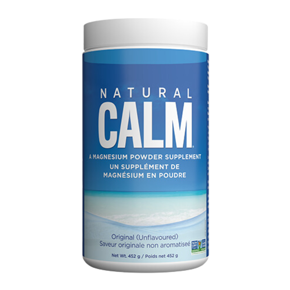 Natural Calm Magnesium Citrate Powder Plain 452 g