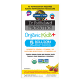 Dr. Formulated Probiotics Organic Kids+ Chew 5Billion Shelf Stable, Strawberry Banana 30 Chewable Tablet