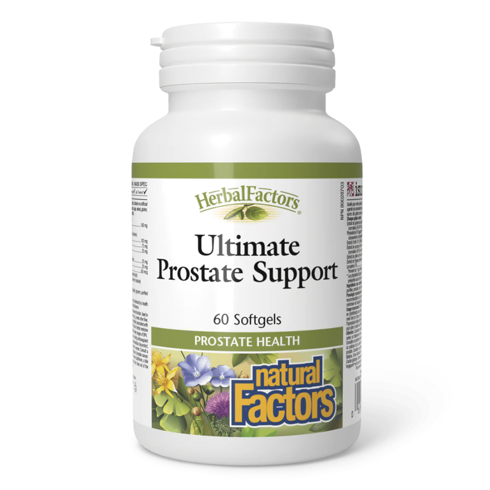 HerbalFactors Ultimate Prostate Support, 60 Softgels